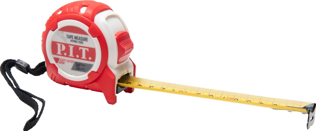 Рулетка P.I.T. HTPM02-2505 с фиксатором 5 м x25 мм - изображение 5
