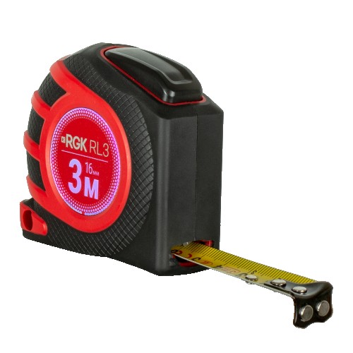 Рулетка RGK RL3 С ПОВЕРКОЙ 756006