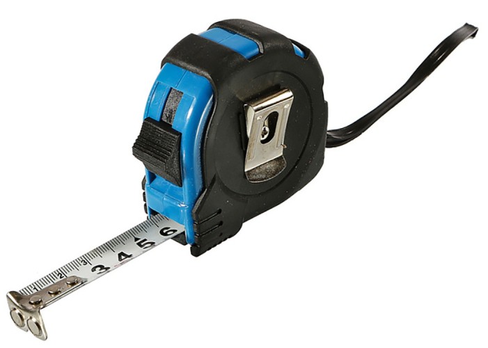 Рулетка СОЮЗ 21 519 5х19мм, обрезиненный корпус, усиленный магнит 21519 - изображение 2