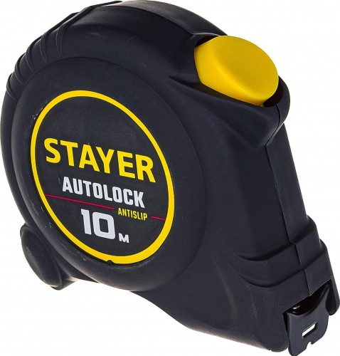 Рулетка STAYER АutoLock 10 / 25мм с автостопом 2-34126-10-25 - изображение 3