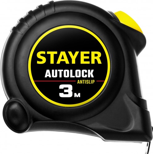Рулетка STAYER АutoLock 3 / 16мм с автостопом 2-34126-03-16_z02