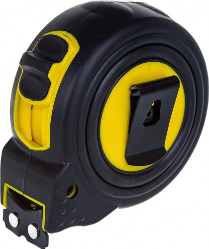 Рулетка STAYER BlackMax 10 / 25мм в ударостойком полностью обрезиненном корпу 3410-10_z02 - изображение 3