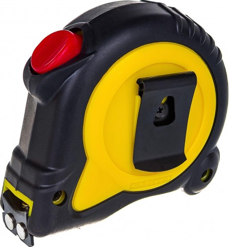 Рулетка STAYER LEADER 5м / 19мм с автостопом в ударостойком обрезиненном 3402-05-19_z02 - изображение 2
