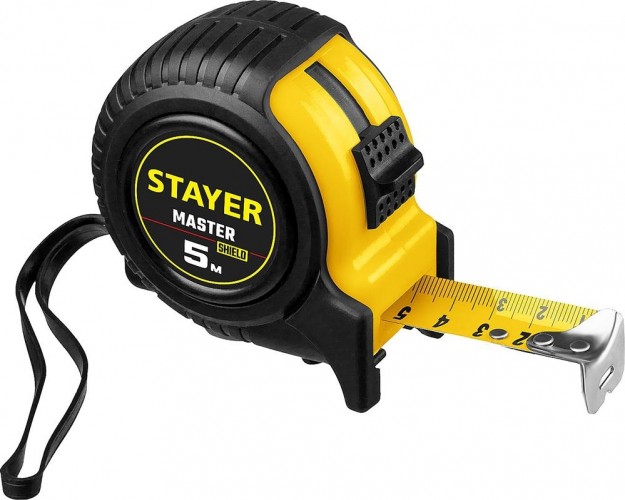 Рулетка STAYER "MASTER" 5.0 м 34025-05-25