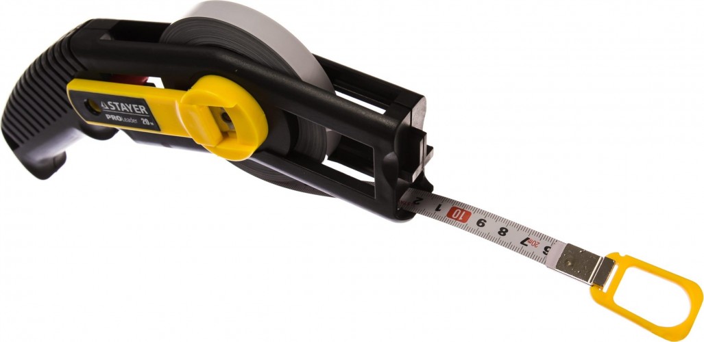 Рулетка STAYER PROLeader 20 мерная геодезийная лента "professional" 20м 2-34183-020 - изображение 2