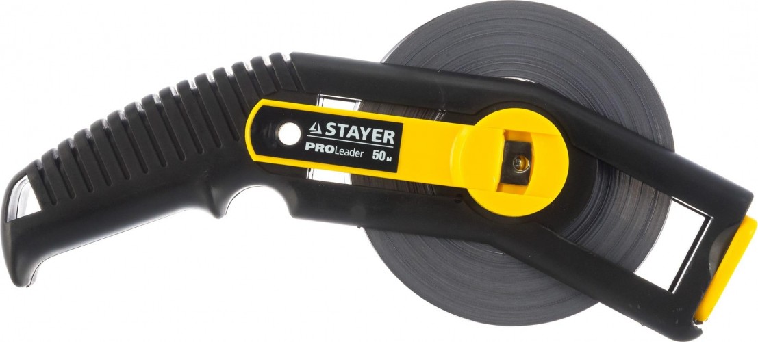 Рулетка STAYER PROLeader 50 мерная геодезийная лента "professional" 50м 2-34183-050 - изображение 3