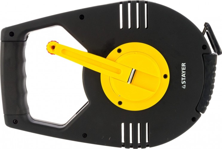 Рулетка STAYER PRORacer 50 мерная геодезийная лента "professional" металличес 2-34186-050