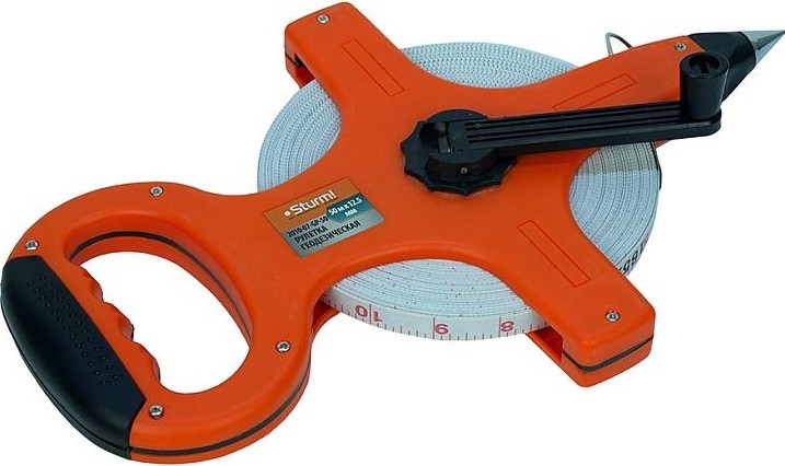 Рулетка Sturm 2010-07-GP-50 геодезическая 50 м, фибергласс - изображение 4