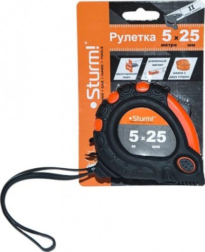 Рулетка Sturm 3 100 102 5мх25мм 3100102