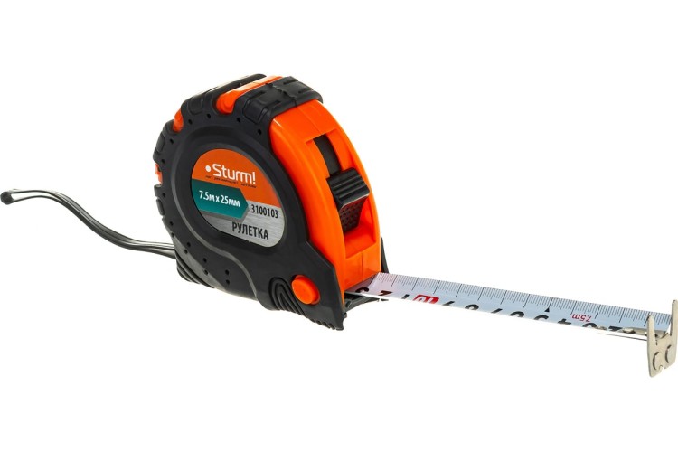 Рулетка Sturm 3 100 103 7,5мх25мм 3100103 - изображение 2