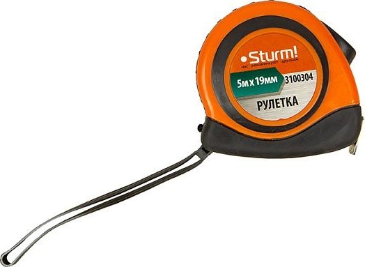 Рулетка Sturm 3 100 304 5мх19мм 3100304