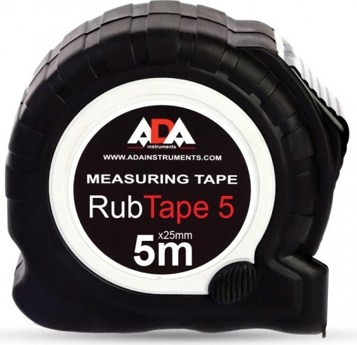 Рулетка ударопрочная ADA RubTape 5 с фиксатором А00156