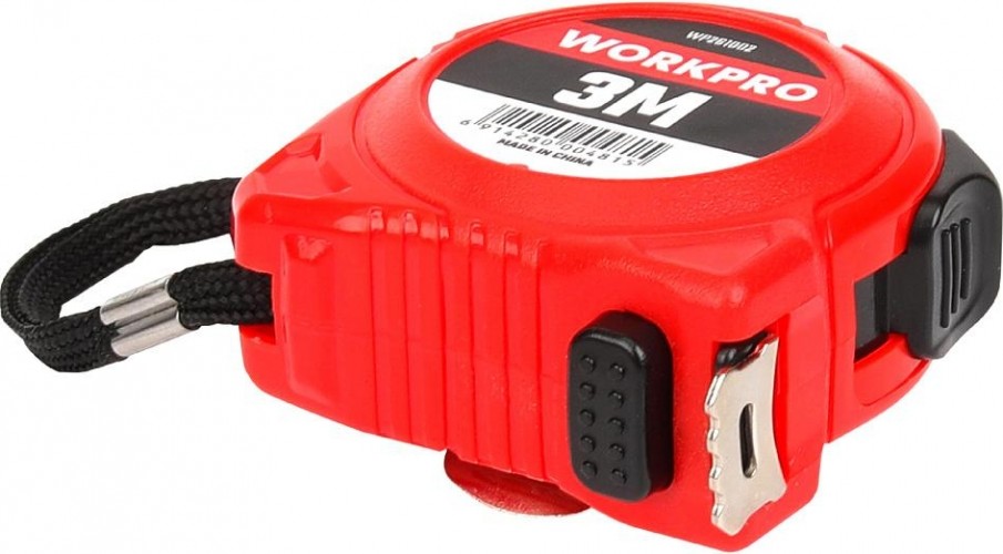 Рулетка WORKPRO WP261002 пластмассовая 3мх16мм - изображение 5