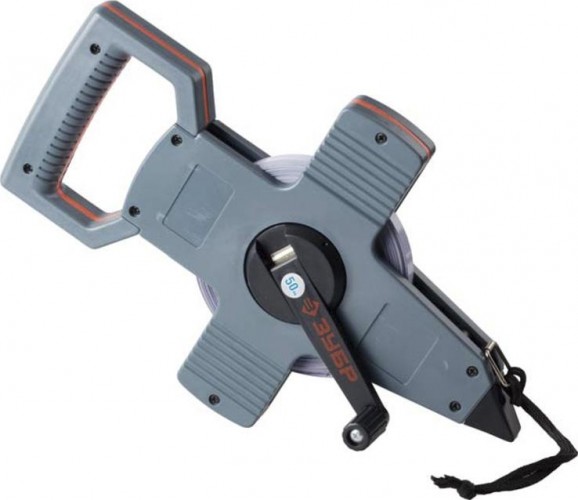 Рулетка ЗУБР 34181-050 50 м, геодезическая