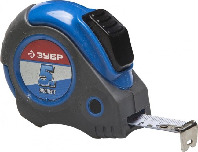 Рулетка ЗУБР БиТУРБО 5м / 19мм профессиональная с двухсторонней шкалой 34057-05-19_z02