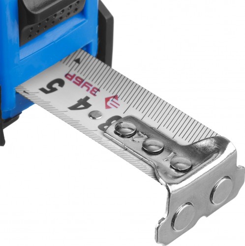 Рулетка ЗУБР ПРОФЕССИОНАЛ 3м / 16мм с ударостойким обрезиненным корпусом 34056-03-16_z02 - изображение 3