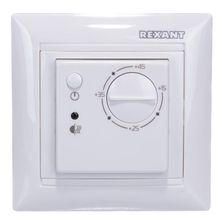 Механический встраиваемый терморегулятор "RX-308B" от +15 до +45 г, белый - изображение 4