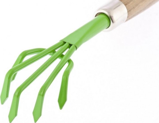 Рыхлитель PALISAD 5-ти зубый, 55-310 мм,  стальной, деревянная рукоятка, Classic 62353 - изображение 2