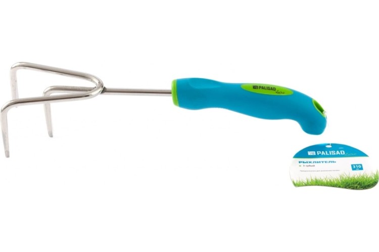 Рыхлитель PALISAD PREMIUM PLUS 3-зубый 80х310 мм, нерж. сталь 62054 - изображение 2
