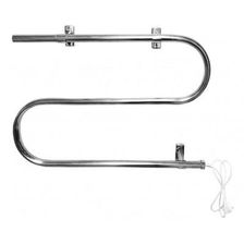 Электрический s образный полотенцесушитель Domoterm DMT 112 42*70 EK R - изображение 2