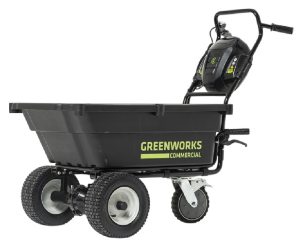 Садовая тележка аккумуляторная GREENWORKS 82GC 82v, 106 л, без АКБ и ЗУ 7400607