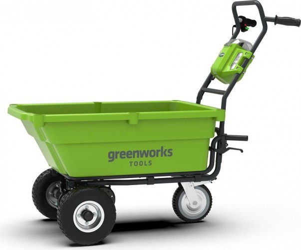 Садовая тележка аккумуляторная GREENWORKS G40GCK4 7400007UB