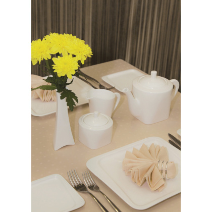 Салфетка 45х45 см «Мираж» бежевая - изображение 3