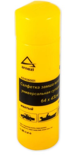 Салфетка из искусственной замши ARNEZI A0406001 3D универсальная