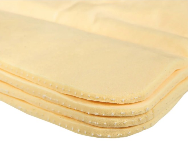 Салфетка из искусственной замши ARNEZI A0406004 универсальная 32x43 см, тубус - изображение 2