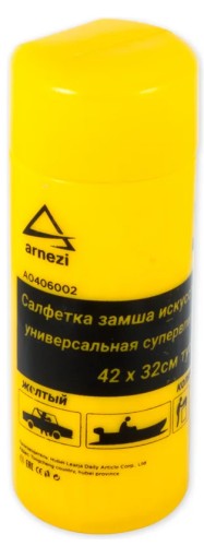 Салфетка из искусственной замши ARNEZI A0406002 3D универсальная