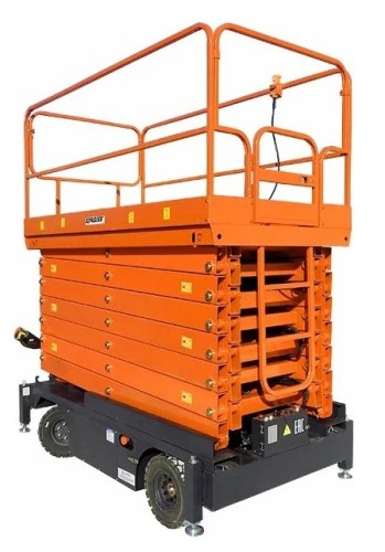 Самоходный подъемник ножничного типа GROST Tower Drive 500-7 с выдвижной платформой, аккумуляторный 212424