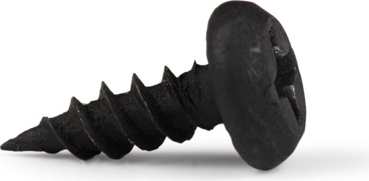 Саморез  3,5 х  9,5 для листового металла острый черный СМК B09123509512005 - изображение 2