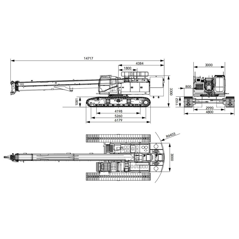 Гусеничный кран с телескопической стрелой SANY SCC600TB - изображение 3