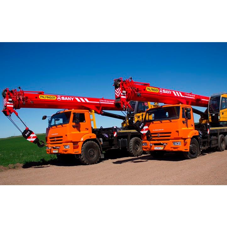 Автокран на шасси КАМАЗ SANY SPC250 - изображение 3