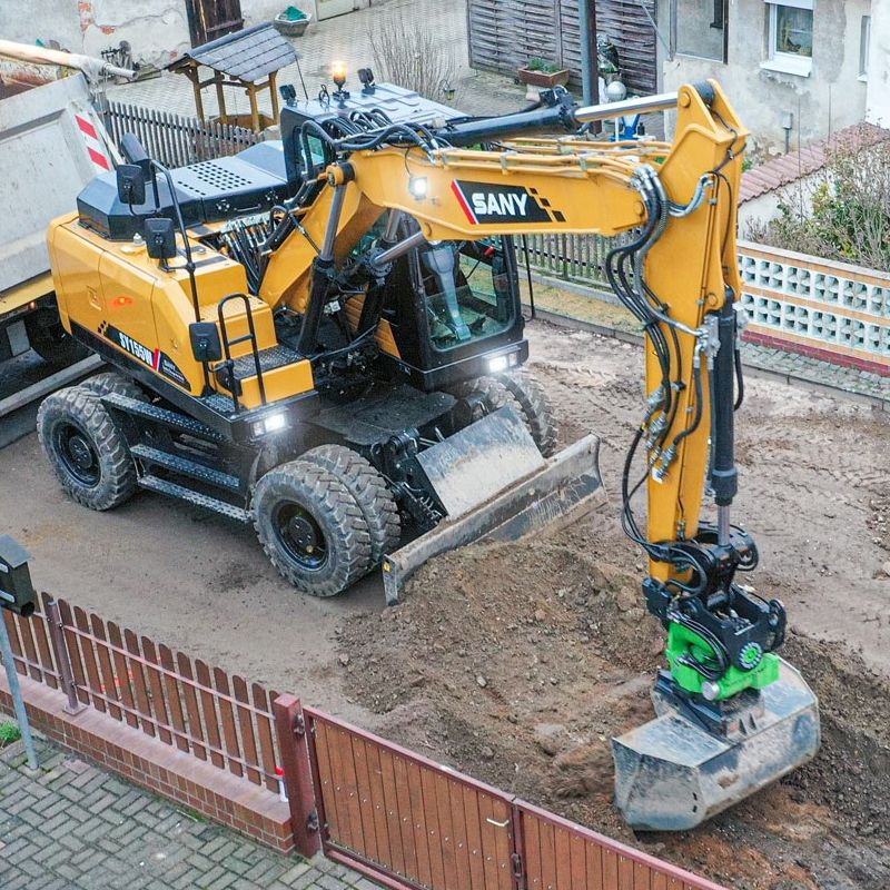 Экскаватор SANY SY155W - изображение 9