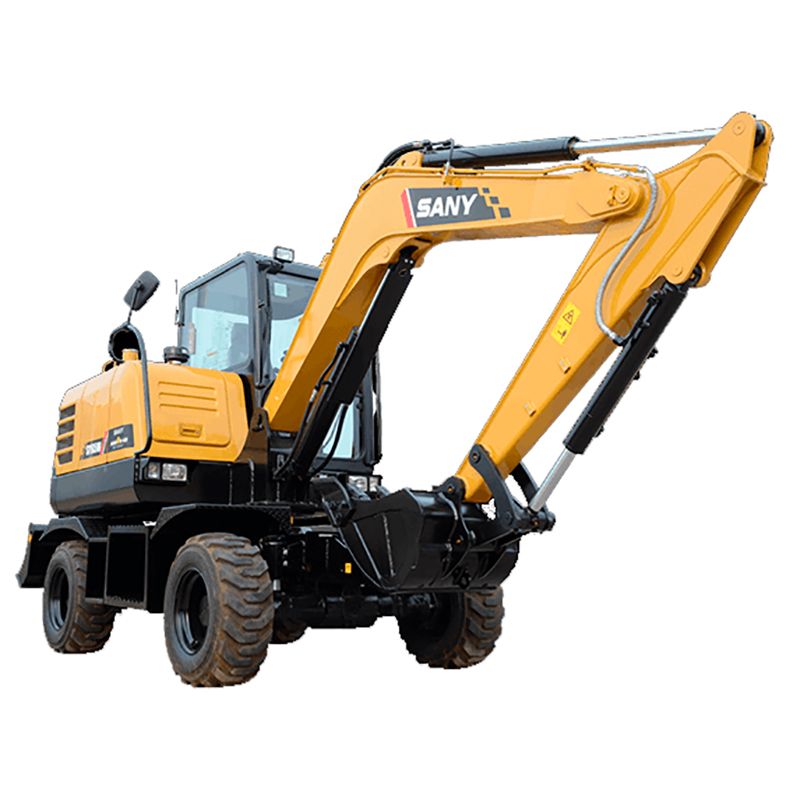 Экскаватор SANY SY215W c аутригерами