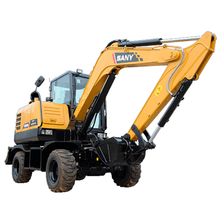 Экскаватор SANY SY215W c аутригерами - изображение 2