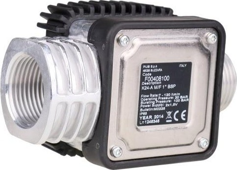 Счетчик электронный PIUSI K 24 A-M/F1" BSP для жидкостей  F00408100 F00408100 - изображение 3