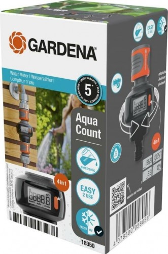 Счетчик воды GARDENA  aquacount (дисплей) 18350-34.000.00 - изображение 2