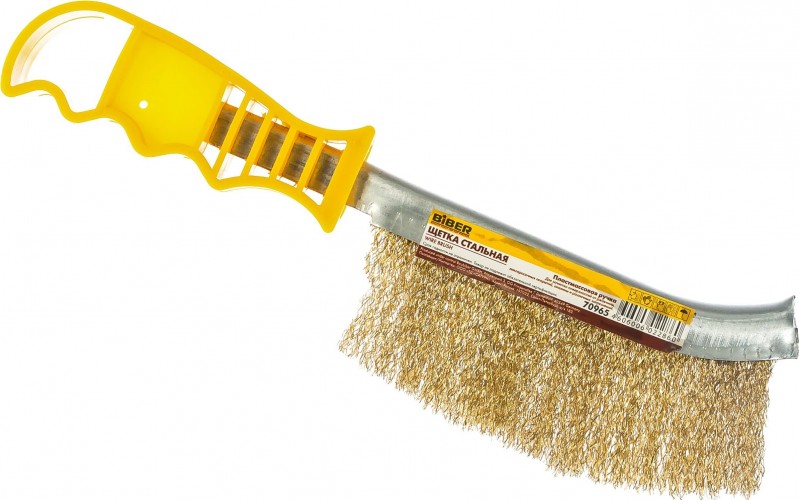 Щетка Biber 70965 стальная с пластмассовой ручкой Тов-076240