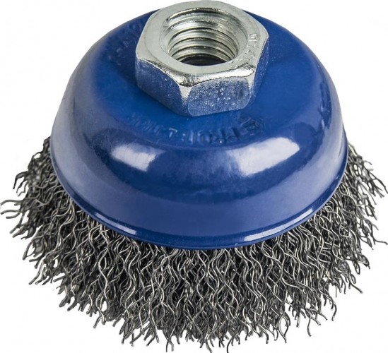Щетка чашеобразная обдирочная для УШМ ПРАКТИКА 65 мм; М14 032-423 032-423