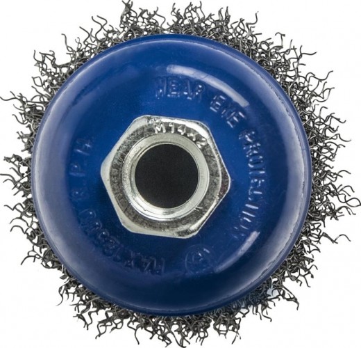 Щетка чашеобразная обдирочная для УШМ ПРАКТИКА 65 мм; М14 032-423 032-423 - изображение 3