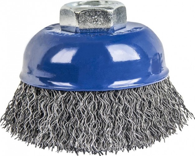 Щетка чашеобразная обдирочная для УШМ ПРАКТИКА 65 мм; М14 032-423 032-423 - изображение 4