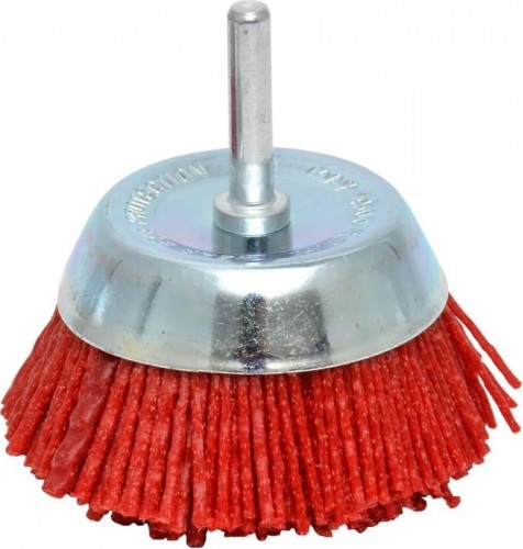 Щетка для дрели КРАТОН чашечная (нейлон с абразивом) d75 мм 1 11 01 016