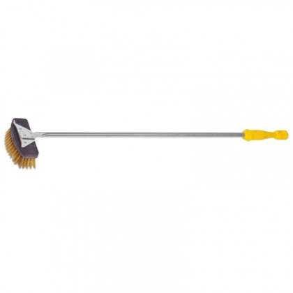 Щетка для печи 15х5,5см h135см со скребком, медная 257/2LC - изображение 1