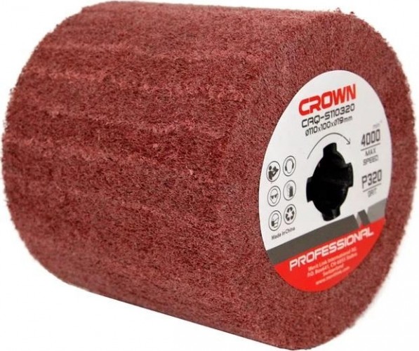 Щетка для щеточной шлифмашины Crown CAQ-S110320 абразивная