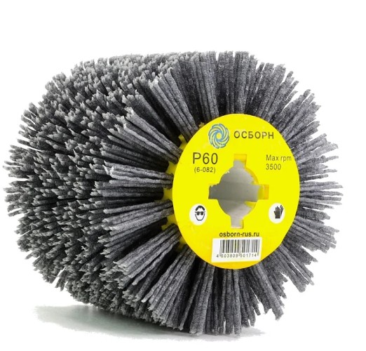 Щетка для щеточной шлифмашины P.I.T. PLM.RB11010019P60 P60, совместима с pwp120-c, pwp120-c1 - изображение 4