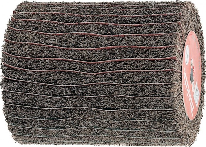 Щетка для щеточной шлифмашины MAKITA P-19249 из нетканого материала и льна 120 мм, g180