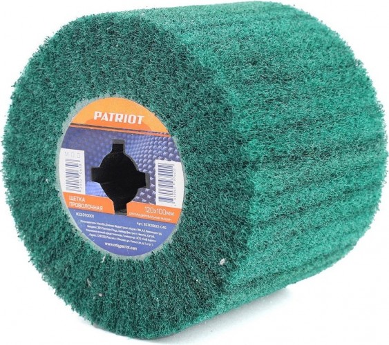 Щетка для щеточной шлифмашины PATRIOT полировальная 120х100 мм 823010001