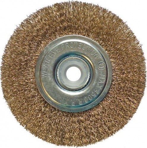 Щетка для УШМ Biber 70 997 дисковая 125мм с переходниками тов-170433